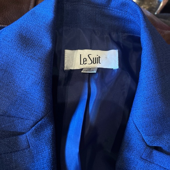 Le Suit Women’s Blue Business Jacket Size 12 - Picture 1 of 8